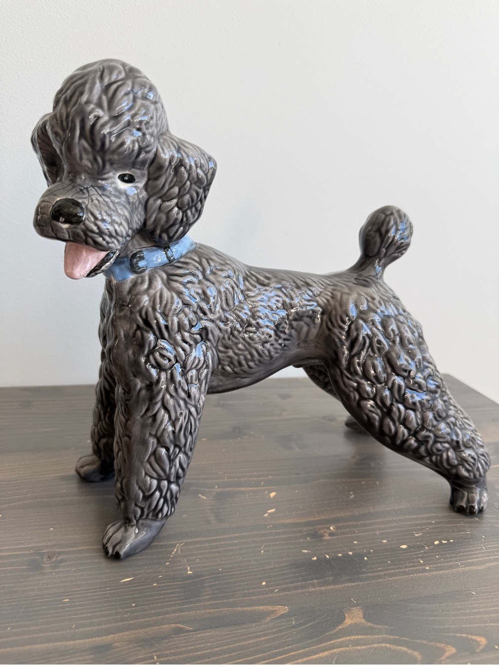Vintage ceramic poodle